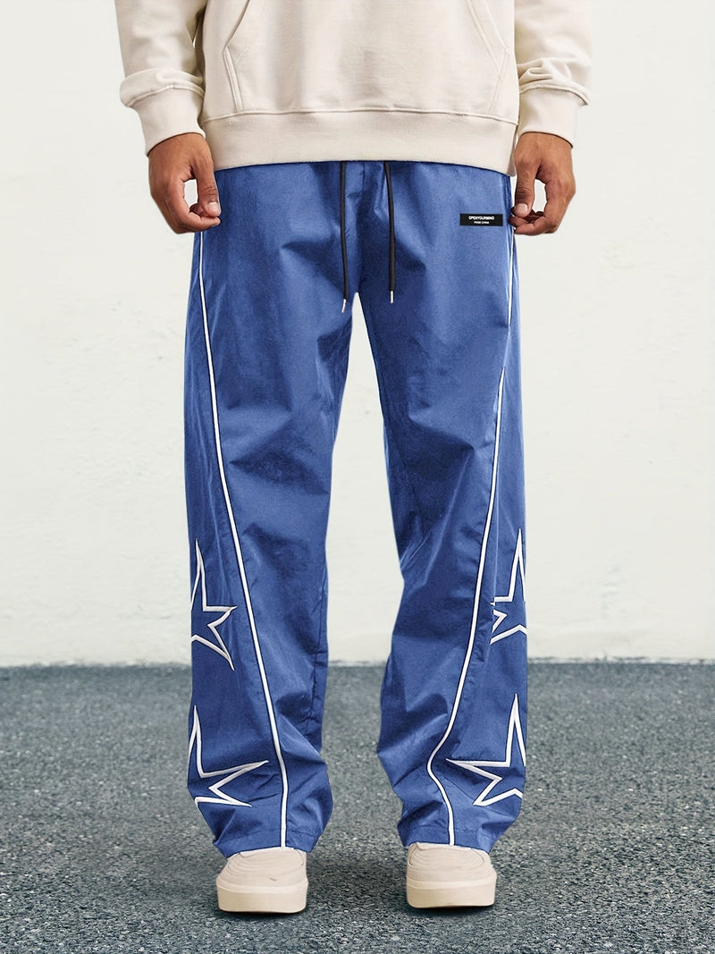 Star-Stripe Track Pants