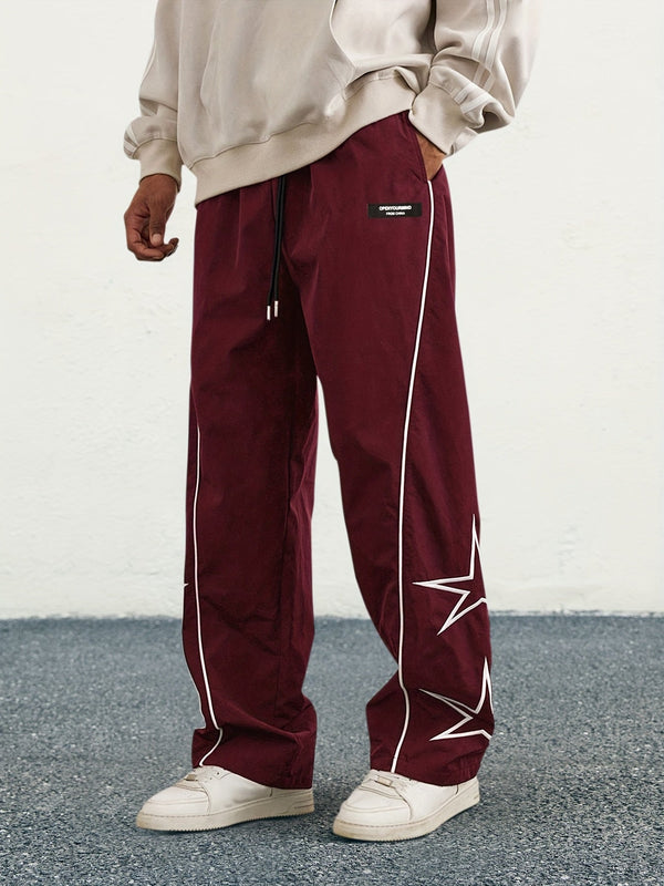 Star-Stripe Track Pants