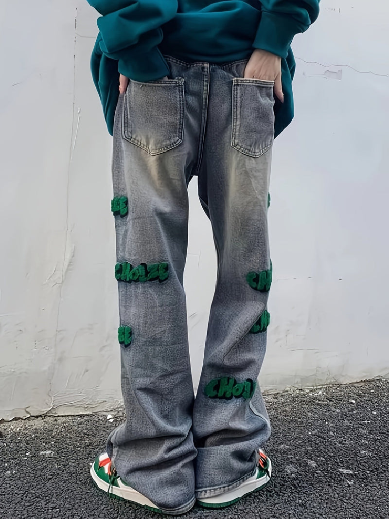 Bold Graffiti Street Jeans