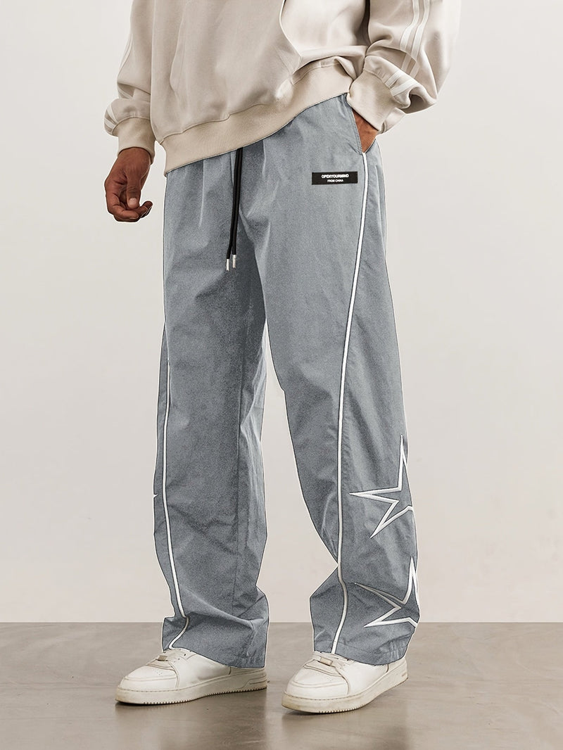 Star-Stripe Track Pants