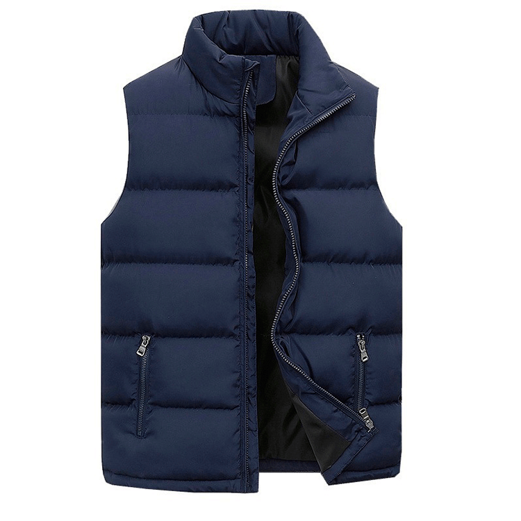 Puffer Vest with Zipper