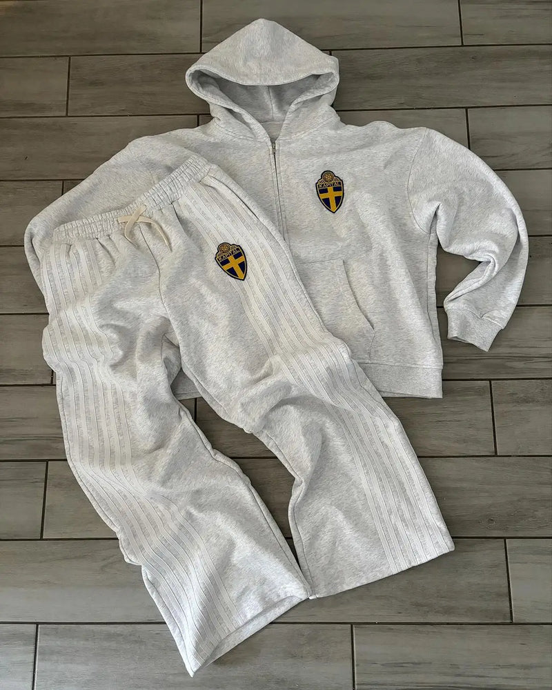 Sweden Hoodie Grey