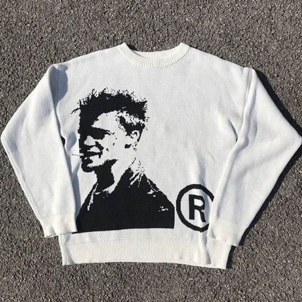 "Fight Club" Knit Sweater