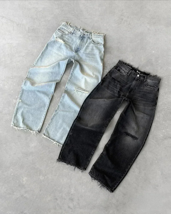 Retro High Baggy Jeans