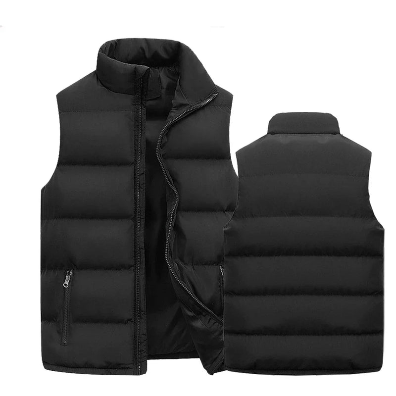 Puffer Vest with Zipper