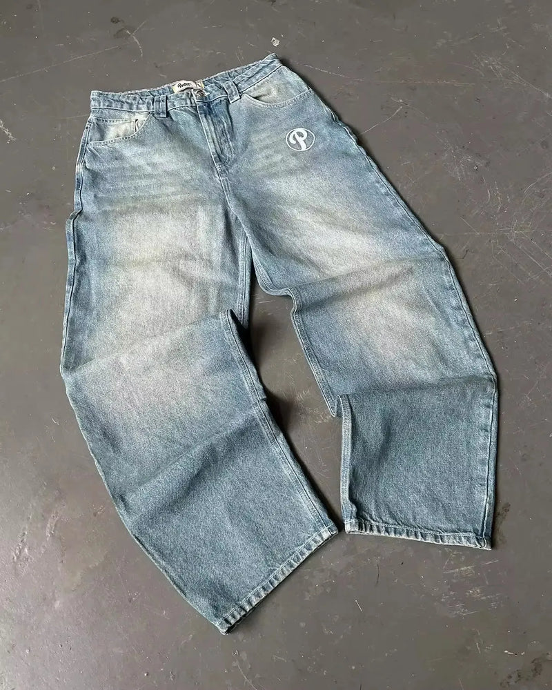 Retro High Baggy Jeans