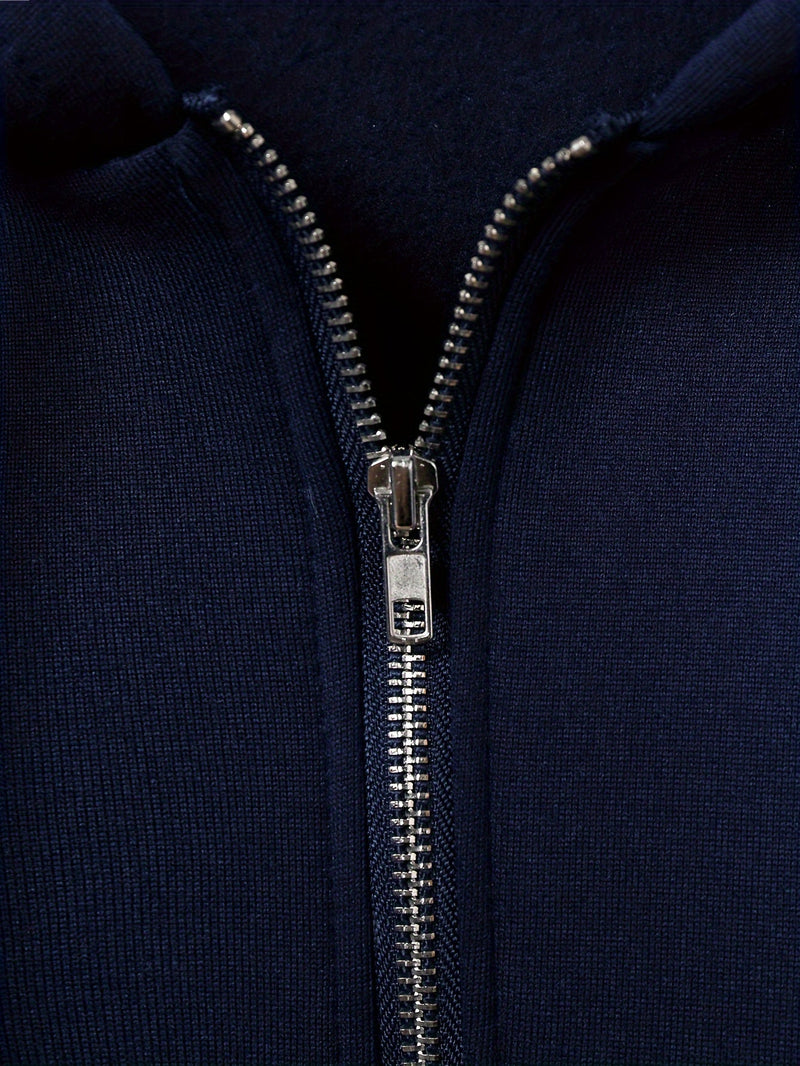 Blue Zip Up