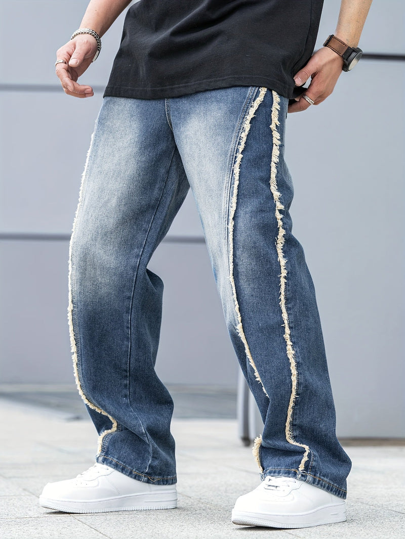 Edge Street Frayed Denim Pants