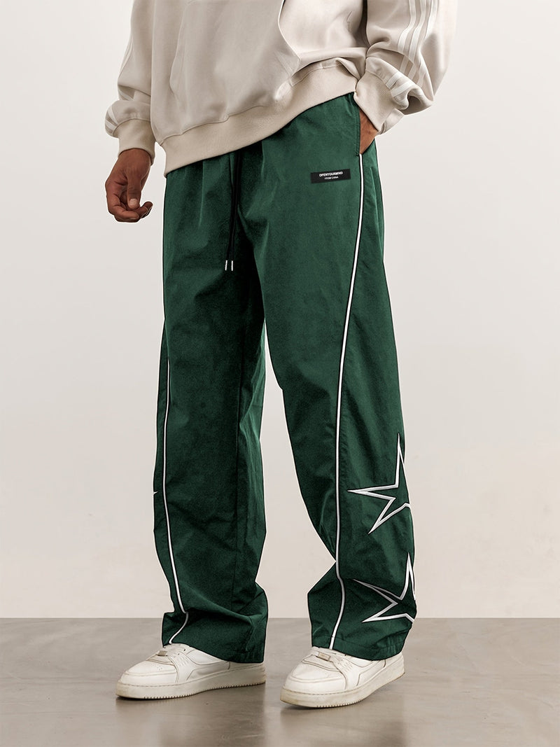 Star-Stripe Track Pants